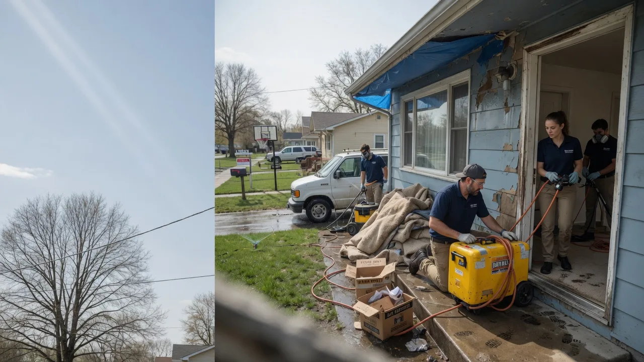 Basement Flood Cleanup in Johnsonburg, PA near me